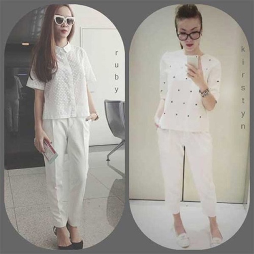 Cách phối đồ của 2 người đẹp luôn khiến các bạn trẻ phải ngưỡng mộ.