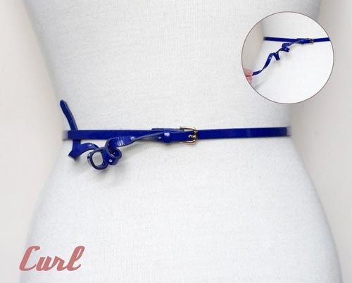 Kiểu thắt uốn xoăn.