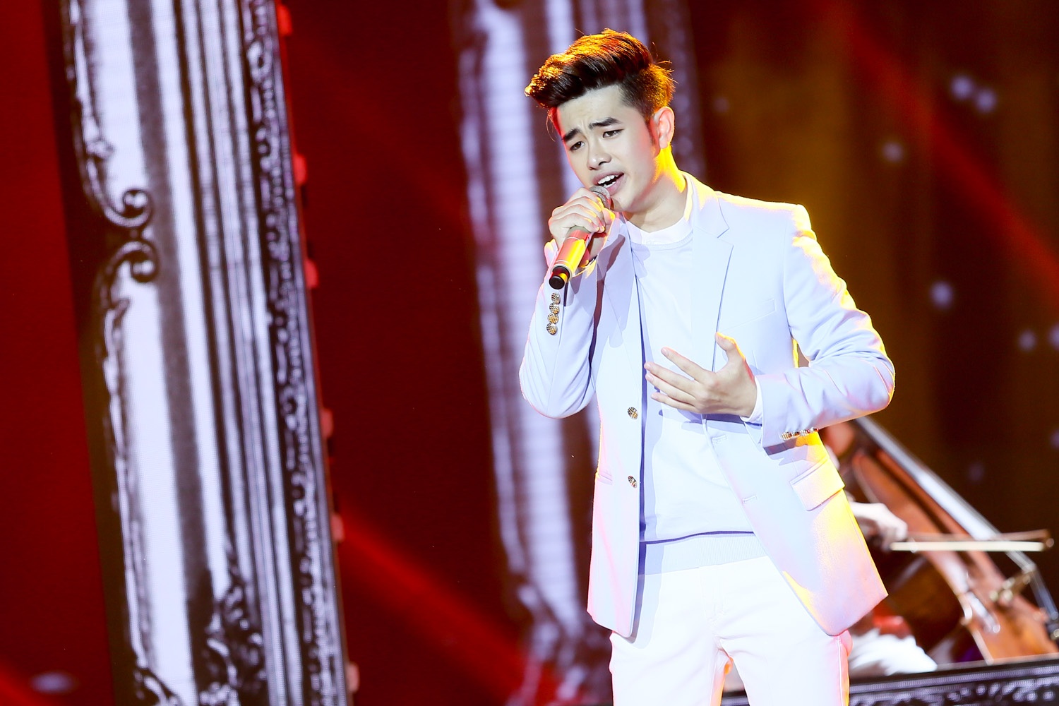 Loki Bao Long vuot qua Quang Dai vao chung ket X Factor hinh anh