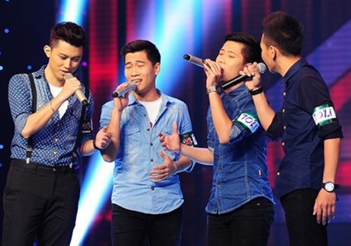 Hanh trinh toi ngoi quan quan cua top 4 X Factor hinh anh