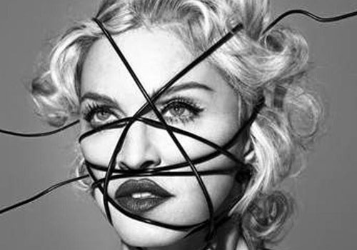 Madonna phan phao chi trich che anh Mandela, Luther King hinh anh