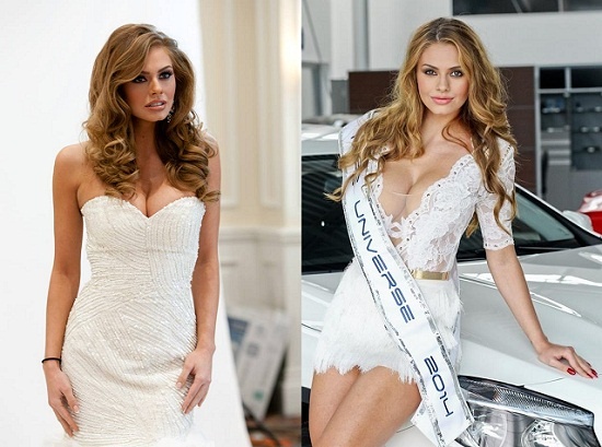 Nhan sắc gợi cảm của Hoa hậu CH Slovakia.