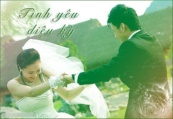  Nắm tay nhau, sánh vai nhau trong đám cưới là cái kết viên mãn cho chuyện tình gặp nhiều sóng gió của công tử Minh Khang (Hồng Đăng) và cô giáo Mộc Miên (Hồng Diễm) trong Cầu vồng tình yêu.