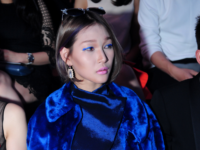 Diep Linh Chau noi bat tren tham do Next Top Model hinh anh