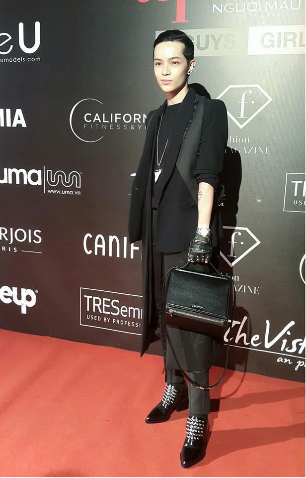 Fashionista đình đám Kelbin Lei.