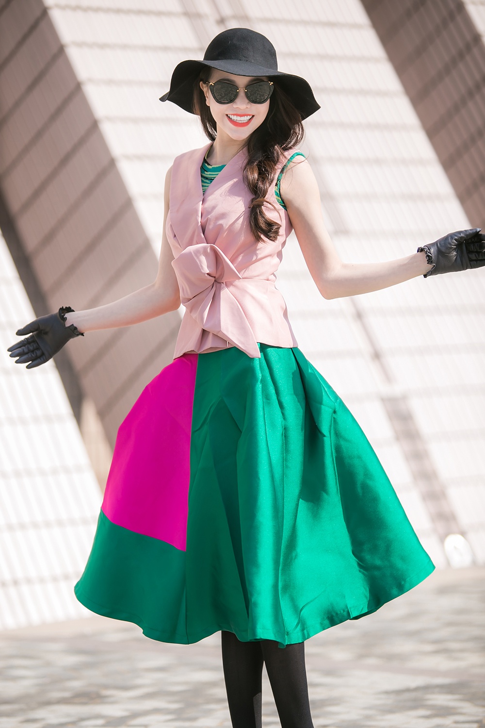 Trước đó, người đẹp cũng từng 