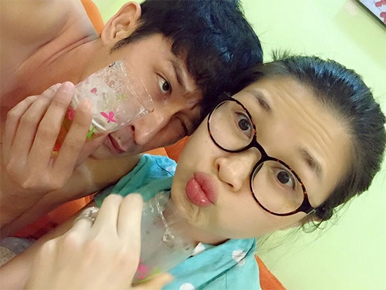 Khoảnh khắc khó đỡ của cặp vợ chồng Huy Khánh – Mạc Anh Thư.