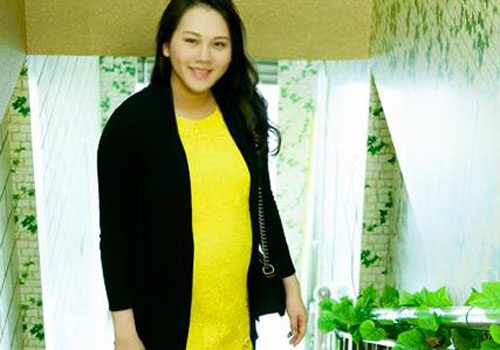 Ngoc Thach sinh con trai dau long hinh anh