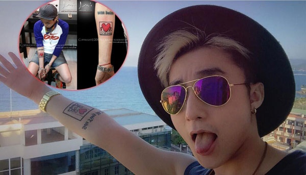 Sao nam Viet tiet lo y nghia hinh xam tren co the hinh anh