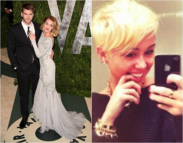 Việc đính hôn với bạn trai Liam Hemsworth vào khoảng cuối năm 2009 giúp Miley dần trở thành cô gái đằm thắm. Tuy nhiên việc cặp đôi này chia tay năm 2012 khiến nữ ca sĩ có khao khát “lột xác” bằng việc xuống tóc và bạo dạn hơn trong những shoot hình.