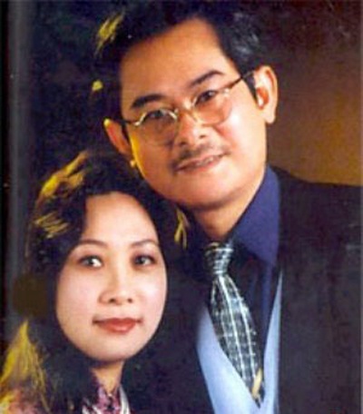 NSƯT Anh Dũng và vợ - cố nghệ sĩ Phương Thanh.