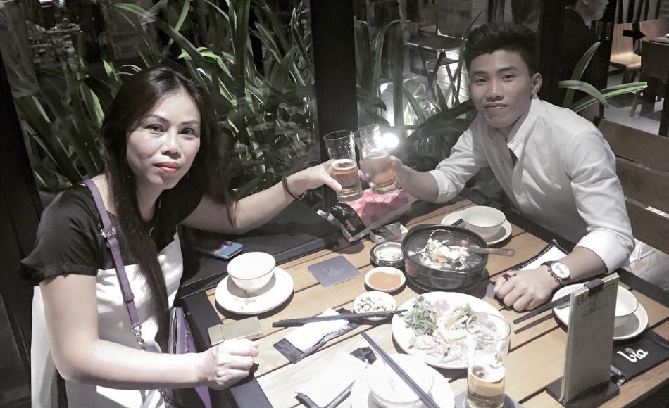 Sao Viet bay to tinh cam nhan Ngay cua me hinh anh