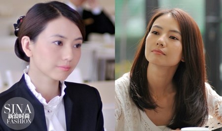 Cao Viên Viên được đánh giá là đẹp từ mọi góc nhìn. Ngay cả khi diện bộ đồ công sở cứng nhắc, trông bà xã của Triệu Hựu Đình vẫn toát lên thần thái hấp dẫn và lôi cuốn trong bộ phim “Chúng ta kết hôn đi”.