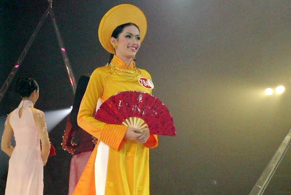 Nhan sắc của Ngọc Trâm trước khi bi kịch xảy ra.