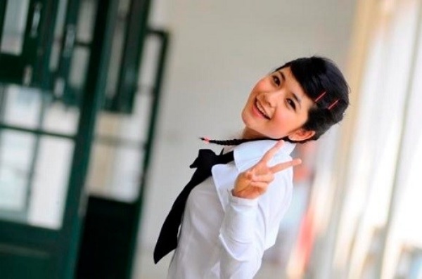 Mai Chi trong sitcom Bộ tứ 10A8. 