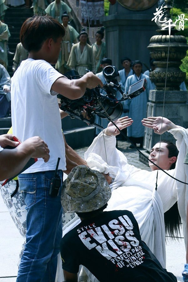 Anh luôn cố gắng hết mình để có cảnh quay hoàn hảo.