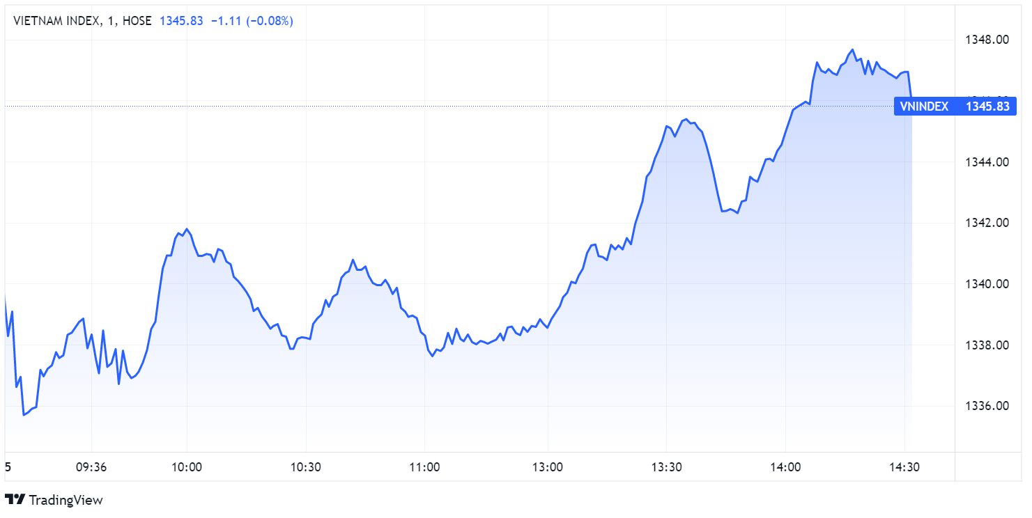 Dien bien VN-Index,  Thi truong chung khoan,  co phieu dau co anh 1
