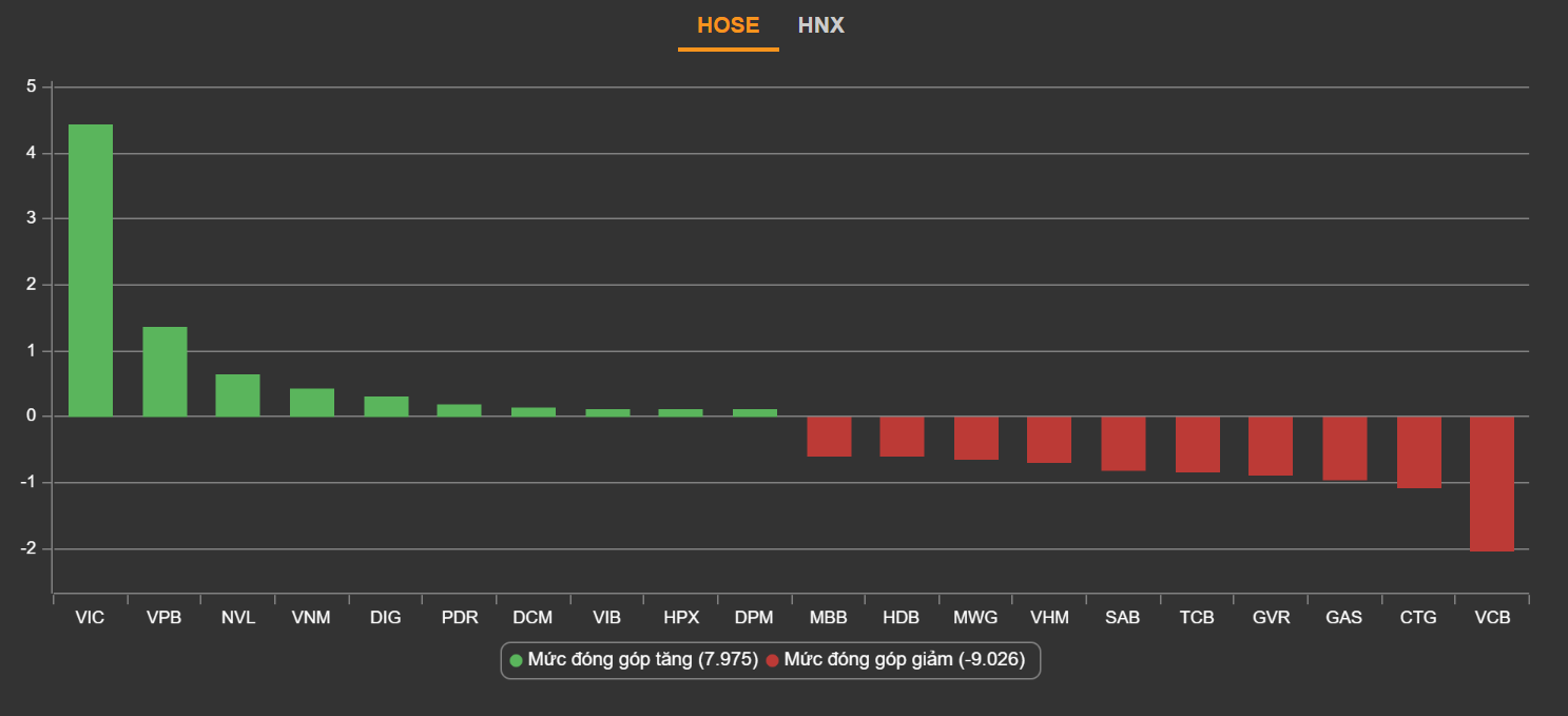 ngay mua sam Black Friday,  chung khoan giam diem,  tam diem co phieu VIC anh 2