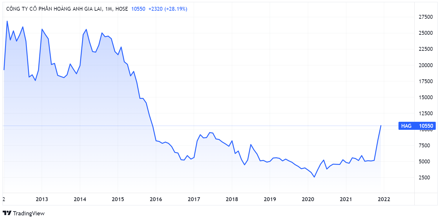 Co phieu HAG,  tai san bau Duc,  co phieu vuot menh anh 1