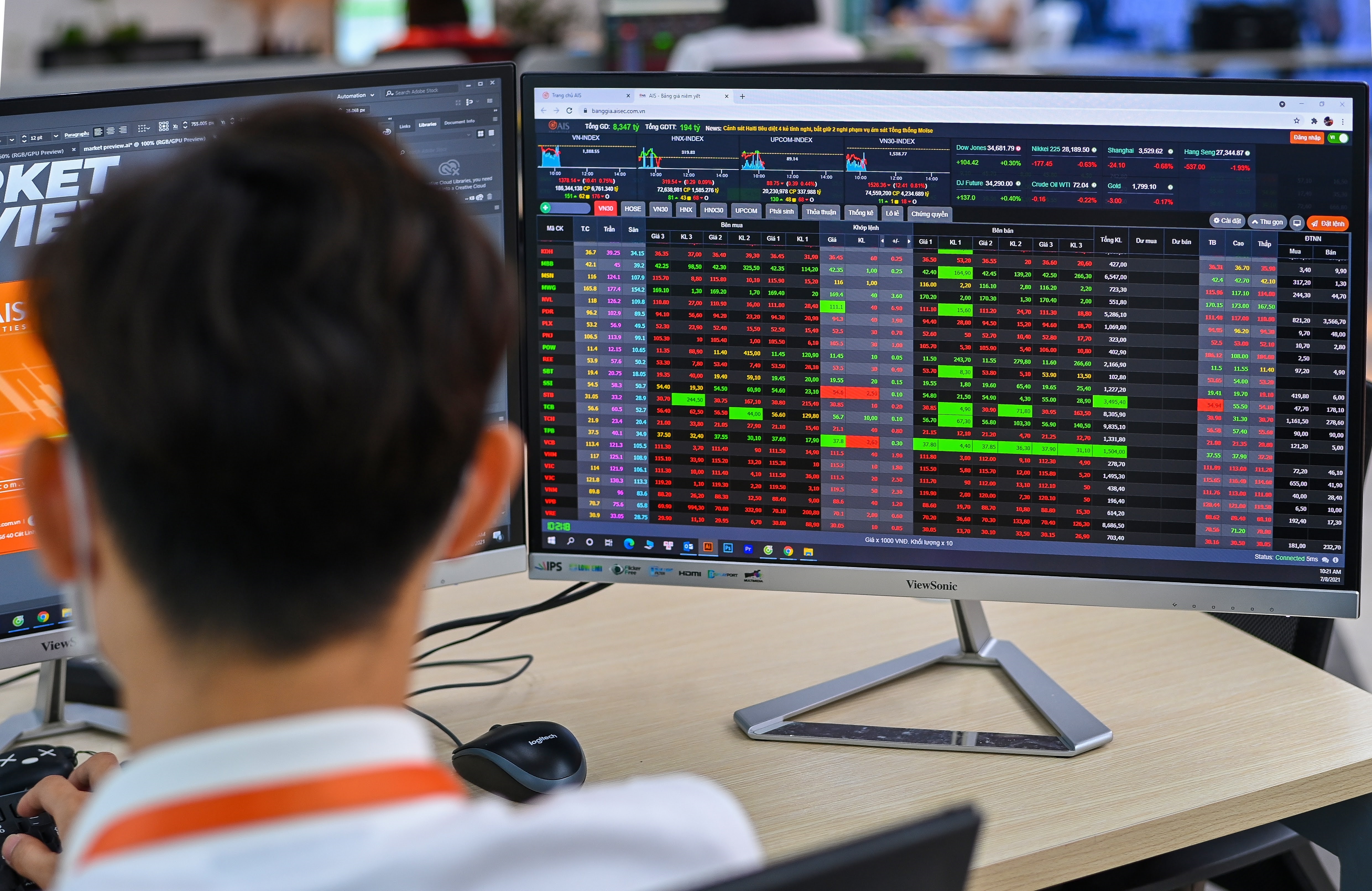 Van co co phieu 'x3 tai khoan' trong thang 1 hinh anh