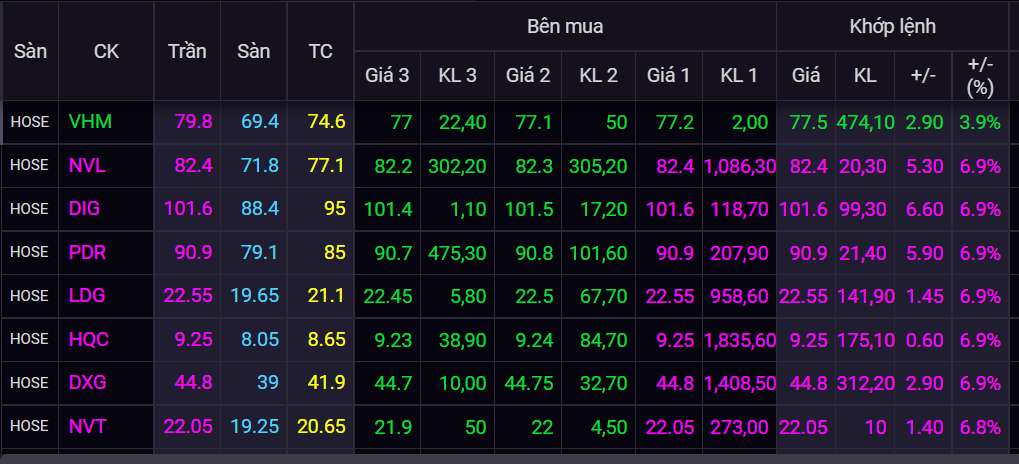 chung khoan ngay 21/3,  tang vot,  co phieu bat dong san,  nhom DNP Corp anh 2