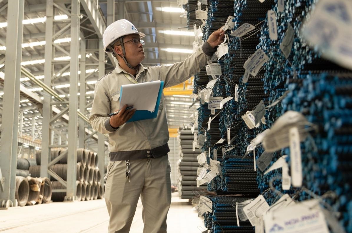 Hoa Phat ban hon 4,5 trieu tan thep hinh anh