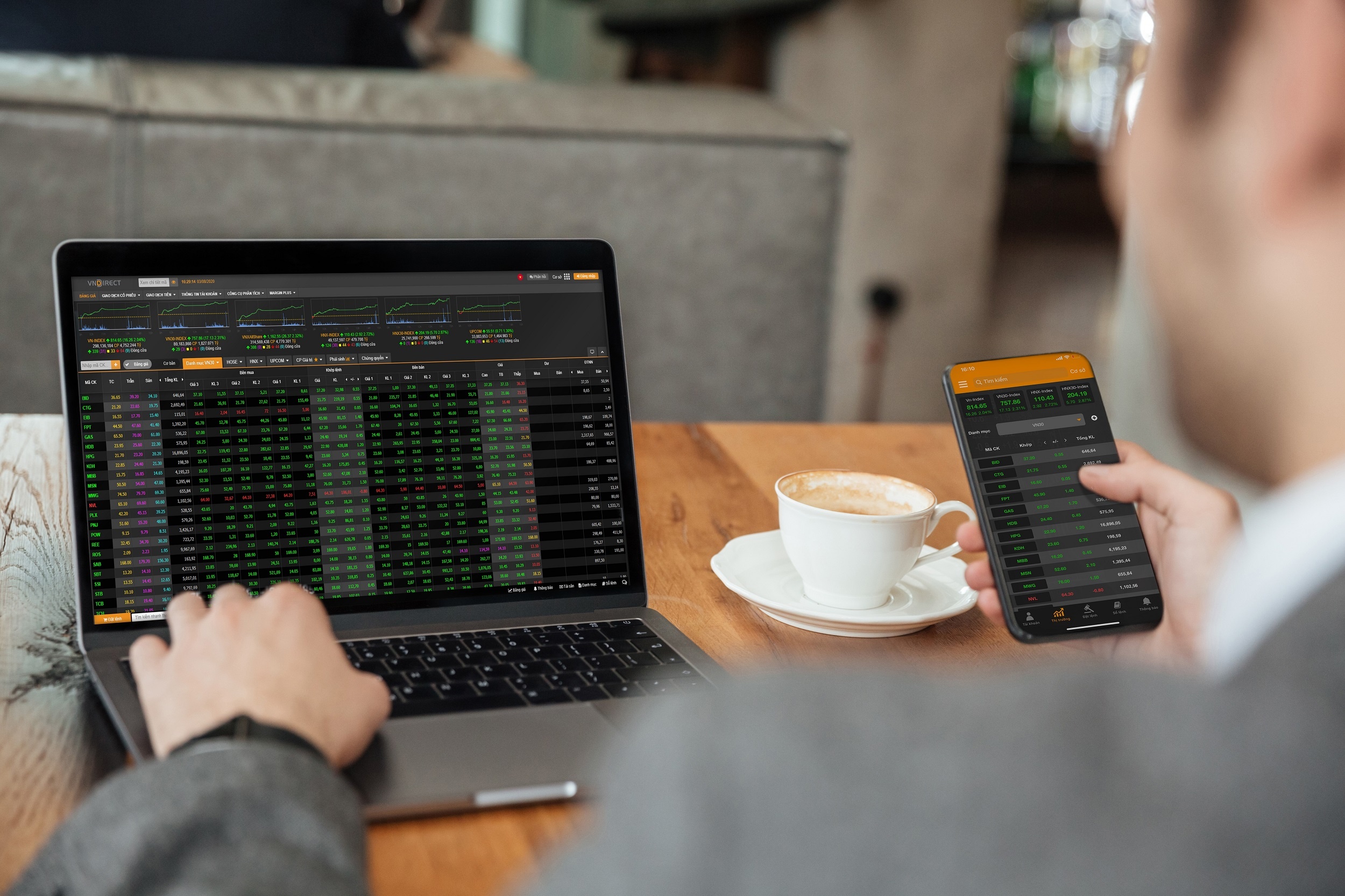 Tien vao chung khoan tut doc du ap dung lo le hinh anh