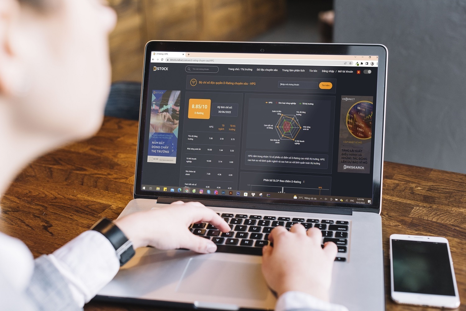 VNDirect: Co phieu, trai phieu van la kenh tru an lam phat tot nhat hinh anh