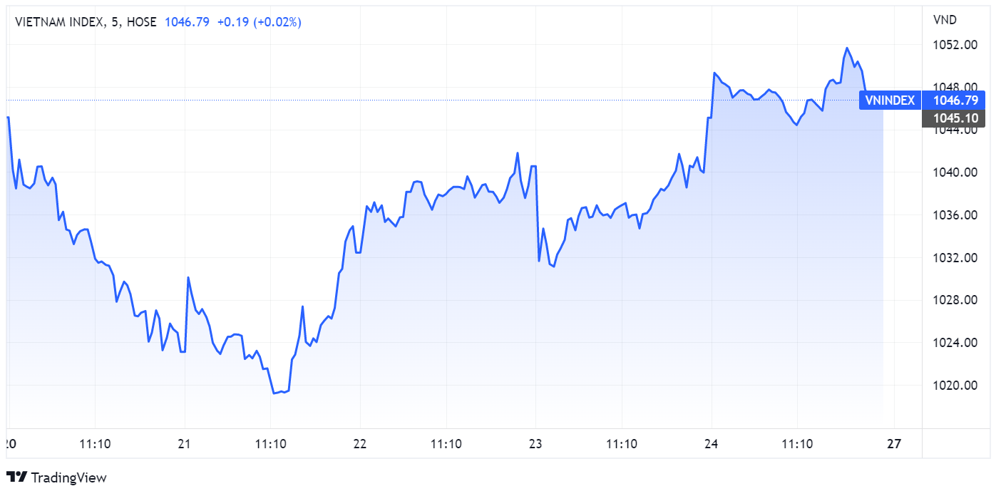 Chung khoan,  VN-index,  du bao anh 1