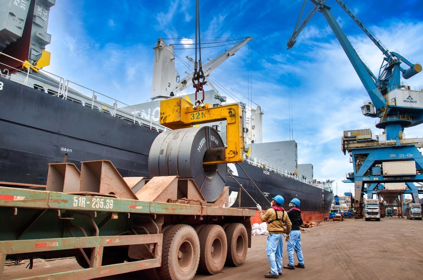 San luong ban hang cua Hoa Phat nhich len hinh anh