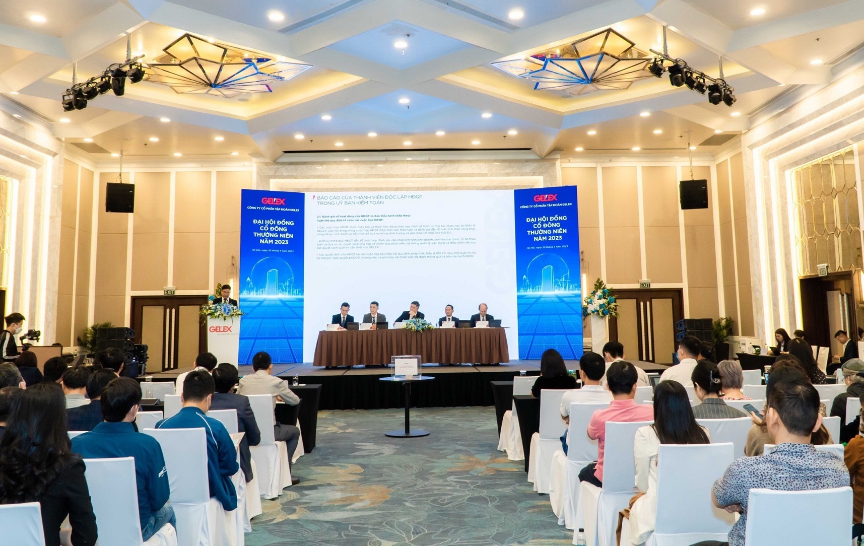 Gelex,  co dong,  hop thuong nien anh 1