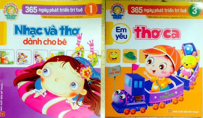 Nhieu tho thieu nhi bi vi pham tac quyen hinh anh