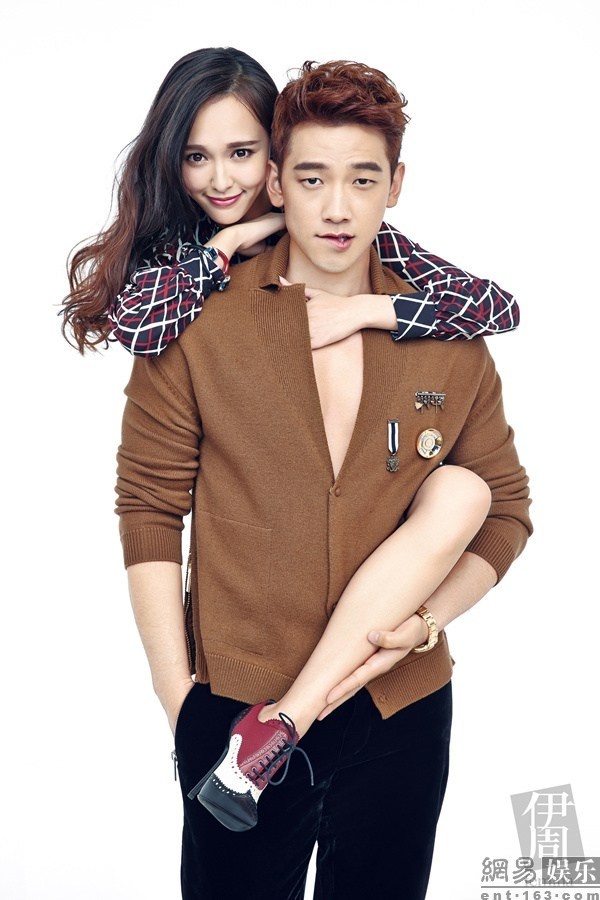 Đường Yên và Bi Rain tình cảm trước ống kính. Người đẹp phim Bên nhau trọn đời không ngại cử chỉ âu yếm dành cho đồng nghiệp nam Hàn Quốc.