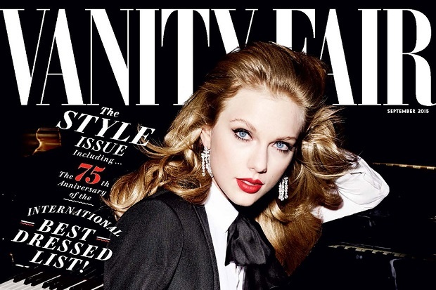 Taylor Swift dep quy phai tren trang bia Vanity Fair hinh anh