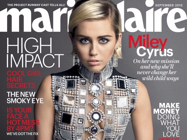 Miley Cyrus che MV 'Bad Blood' cua Taylor Swift hinh anh