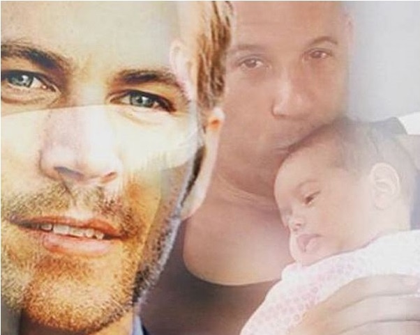 Vin Diesel hao hung khoe con gai cung voi fan hinh anh