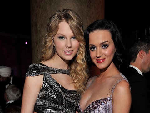 Katy Perry va tinh cu sang tac ca khuc tra dua Taylor Swift hinh anh