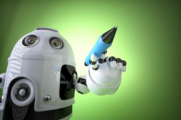 Robot se thay con nguoi viet sach? hinh anh