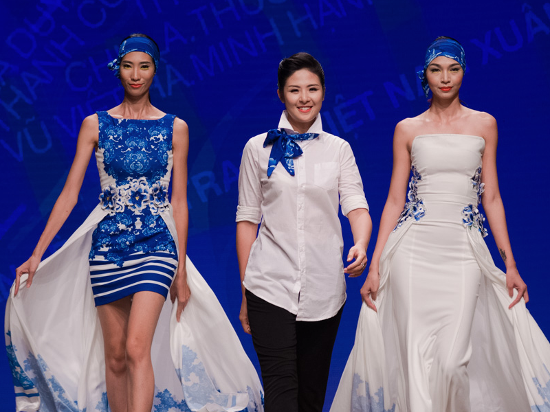 Hoa hau Ngoc Han mo man Tuan le thoi trang VN hinh anh