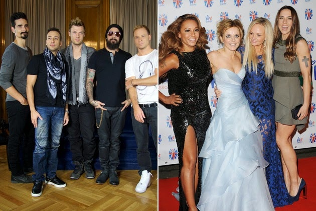 Backstreet Boys va Spice Girls thuc hien tour dien cuoi cung hinh anh