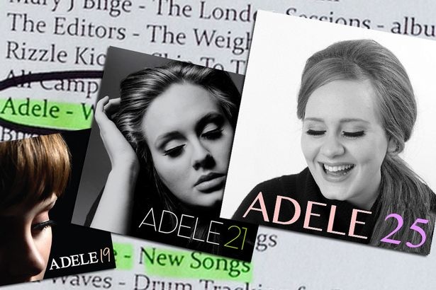 Adele he lo ve 11 ca khuc trong album '25' sap ra mat hinh anh