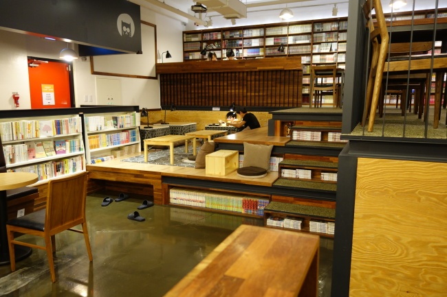 Mo hinh cafe truyen tranh doc dao tai Han Quoc hinh anh