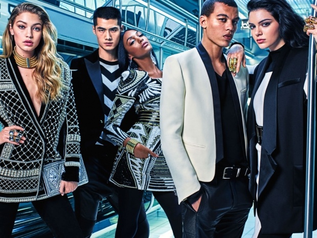 Balmain X H&M hinh anh