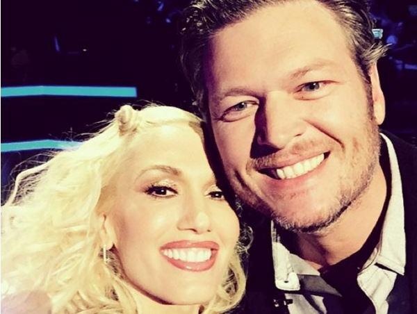 E-kip The Voice My treu choc Blake Shelton va Gwen Stefani hinh anh