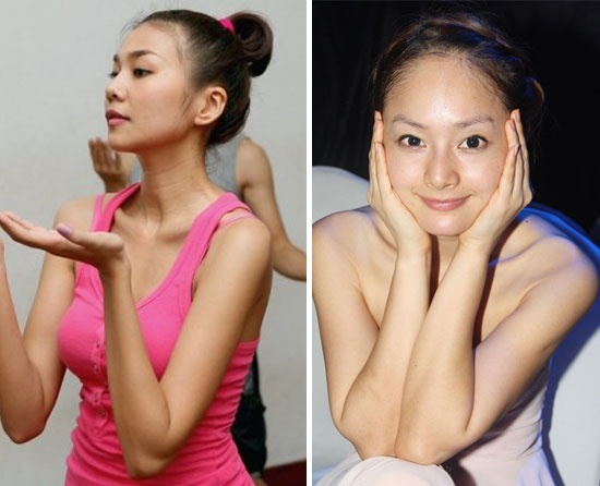 Cặp đôi tuổi Hợi sinh năm 1983, siêu mẫu Thanh Hằng và nữ diễn viên Lan Phương.