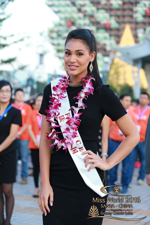 Hoa hậu Pháp là ứng viên sáng giá cho vương miện Miss World năm nay. Ảnh: Miss World