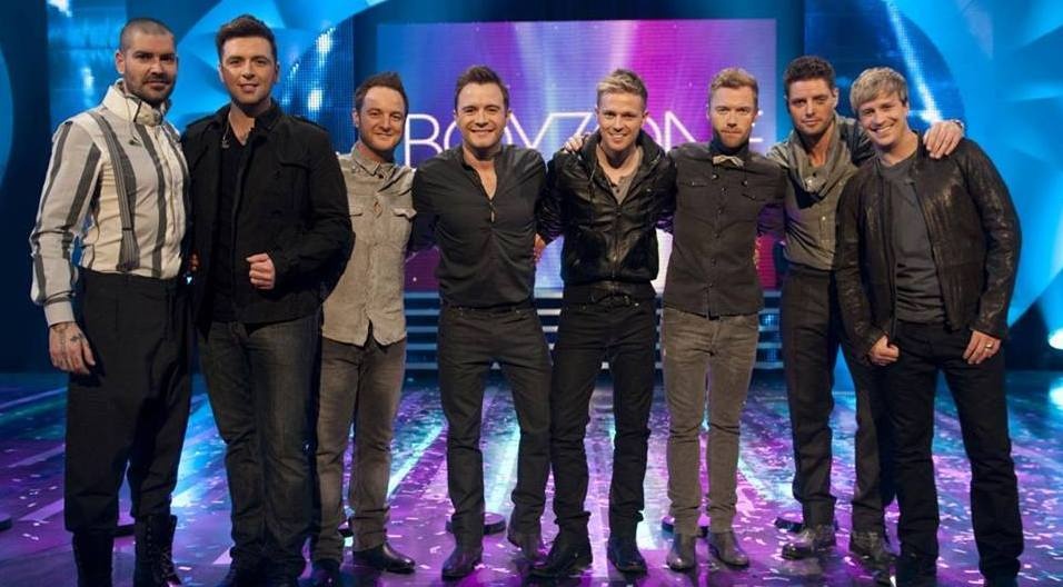 Boyzone va Westlife ket hop thanh nhom nhac Boyzlife hinh anh