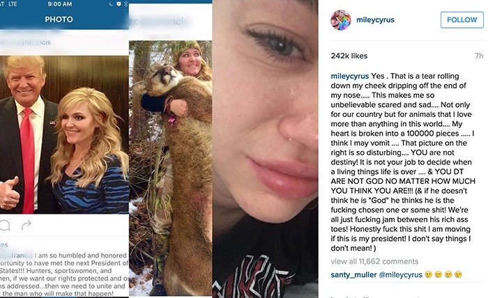 Miley Cyrus bi chi trich la anh hung ban phim hinh anh