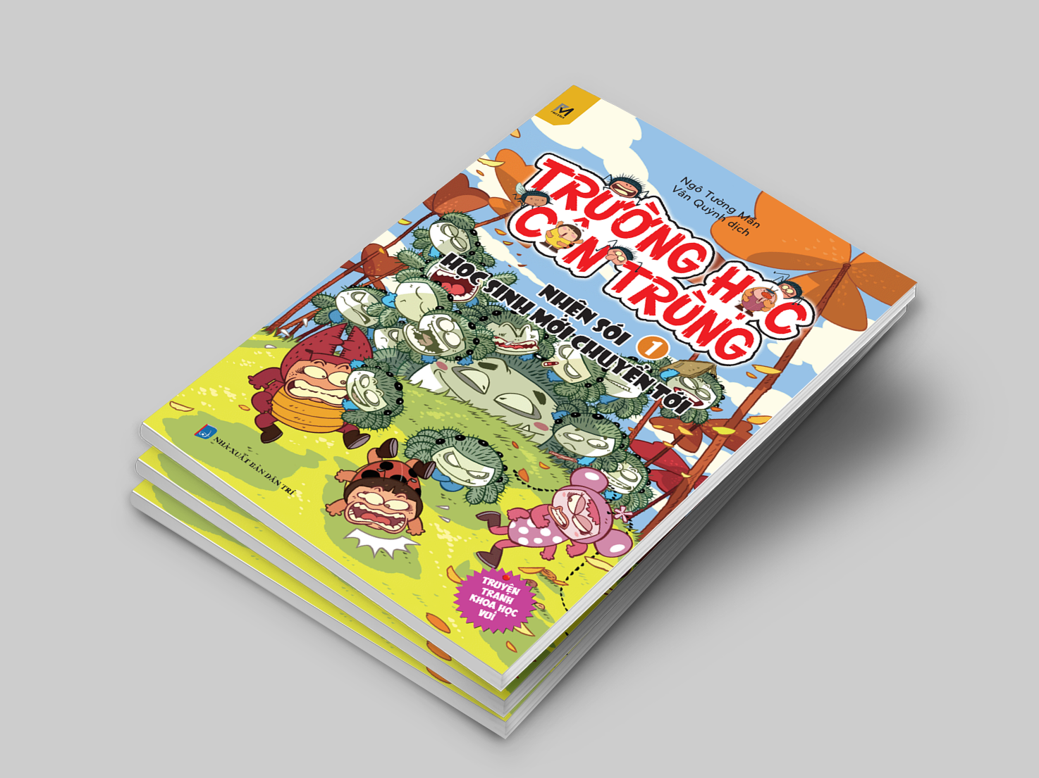 Den truong hoc Con Trung de… cuoi hinh anh