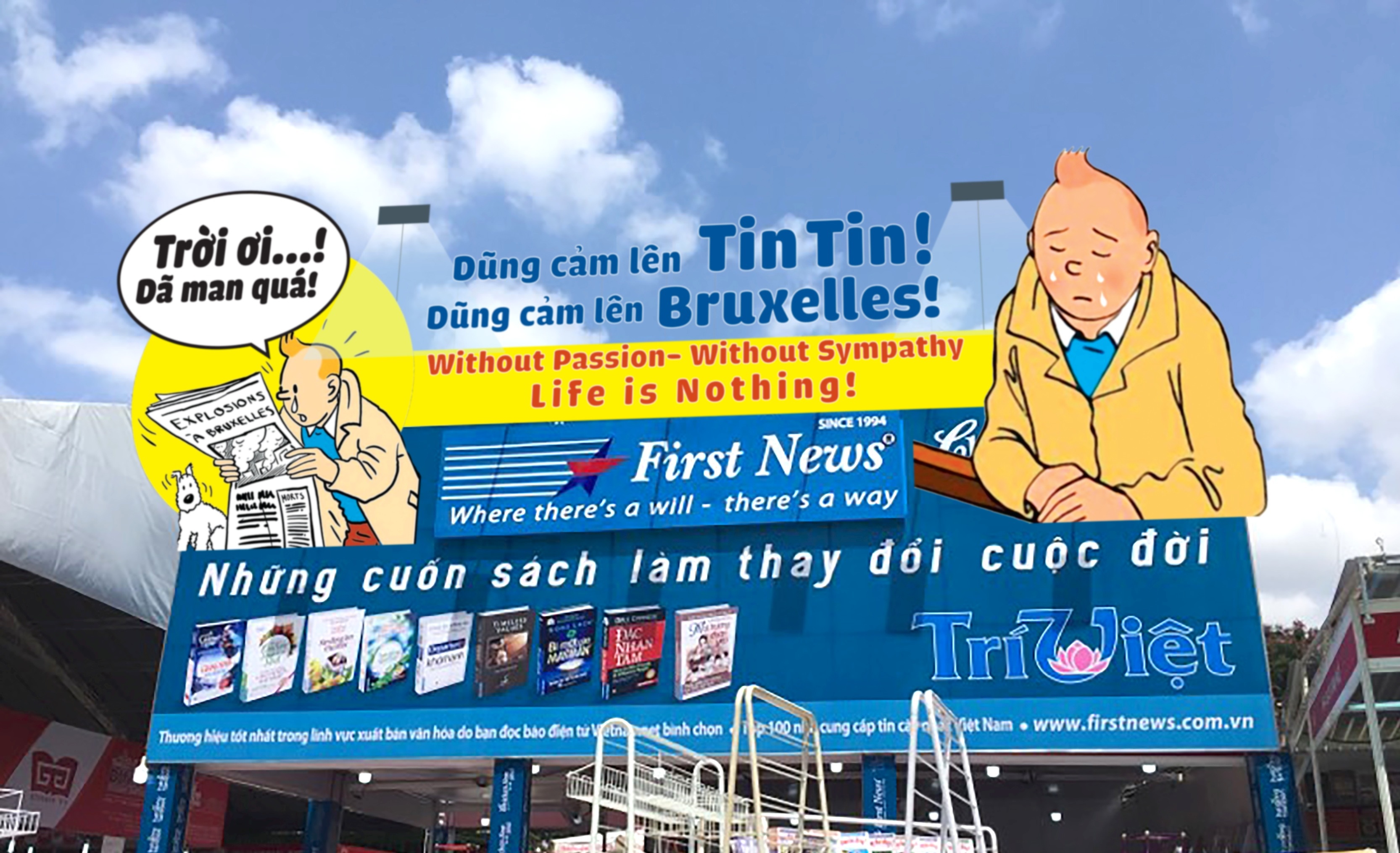 Tin Tin chia se noi dau voi nguoi dan Bi tai Hoi sach TP HCM hinh anh